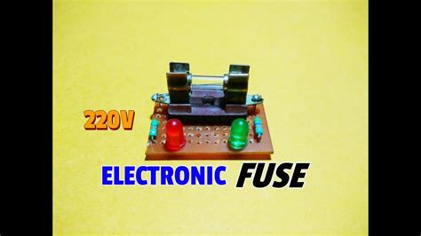 electronic fuse circuit|Fuse Tutorial .